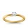 Original Empire 0,20 ct Diamantring in Gelbgold