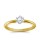 Original Empire 0,40 ct Diamantring in Gelbgold